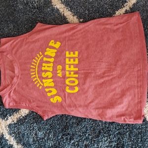 Sunshine and coffee statement tank